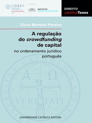 cover image of A regulação do crowdfunding de capital